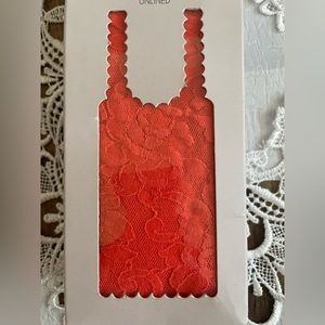 Hanky Panky classic signature lace camisole in ORSP Orange new in box